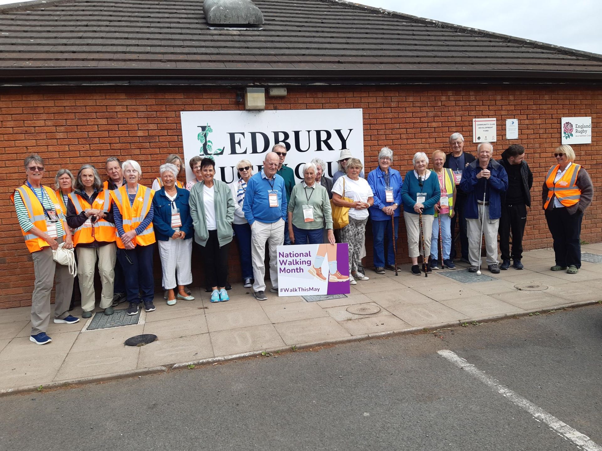 Group photo from Walk this May 2025